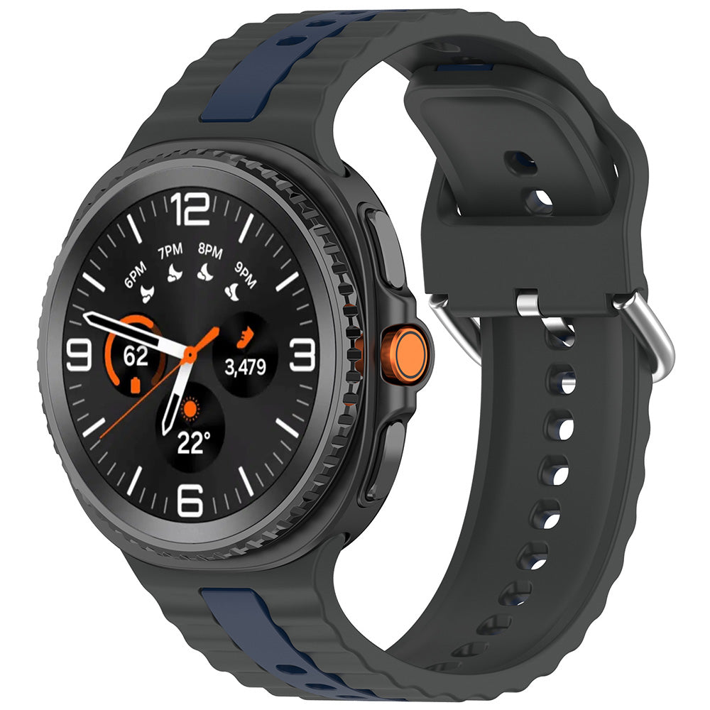 Watchband (W078) - Samsung Galaxy Watch8 40mm/Watch8 44mm/Watch8 Classic/Watch9 40mm/Watch9 44mm - Shadow Gray