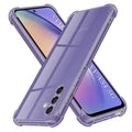 Shockproof Clear Silicone - Samsung Galaxy A54 - Smoke Black