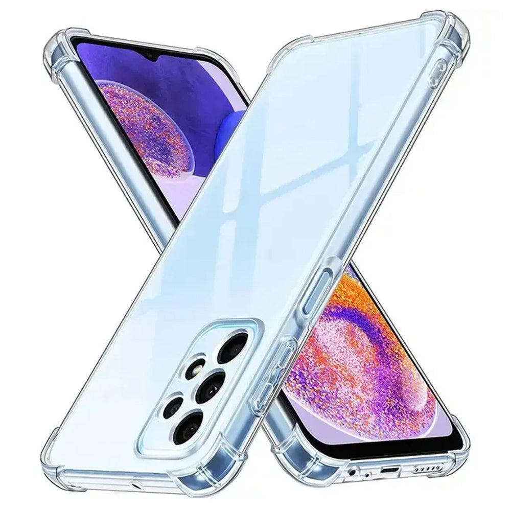 Shockproof Clear Silicone - Samsung Galaxy A23 4G / A23 5G - Clear