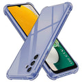 Shockproof Clear Silicone - Samsung Galaxy A13 5G / A04S - Smoke Black