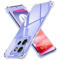 Shockproof Clear Silicone - Motorola Edge 50 Neo / Edge 60 Neo / Motorola ThinkPhone 25 - Clear