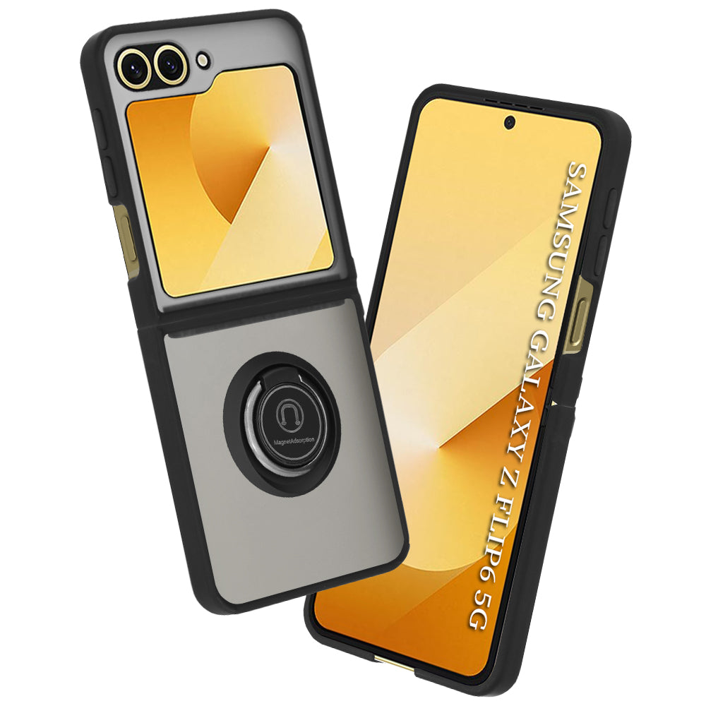 Glinth - Samsung Galaxy Z Flip6 / Flip7 FE - Black