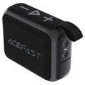 Acefast - Wireless Speaker Go (K4) - Bluetooth 5.4, Portable, 5W Full-range Speaker, Waterproof IPX7, Type-C, 900mAh - Black