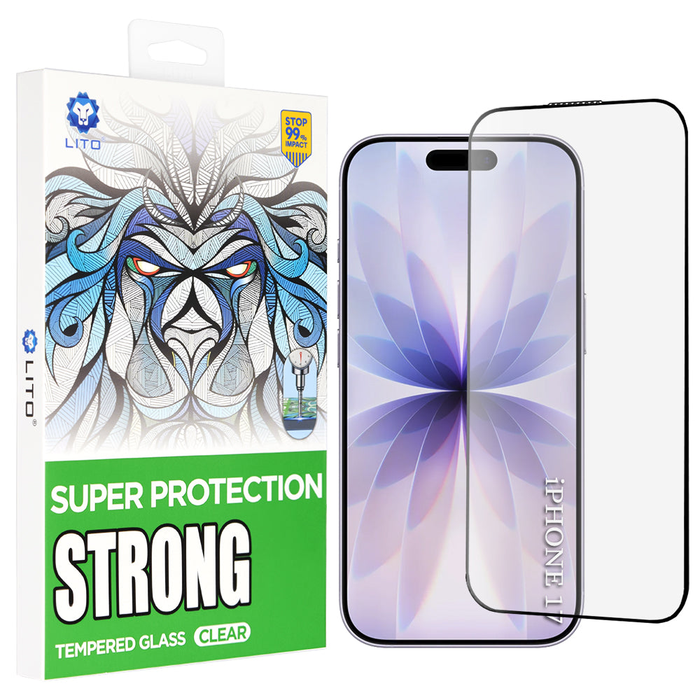 45kg Screen Protector - iPhone 17 / iPhone 16 Pro - Black