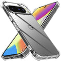 Shockproof Clear Silicone - Google Pixel 10 / 10 Pro - Clear