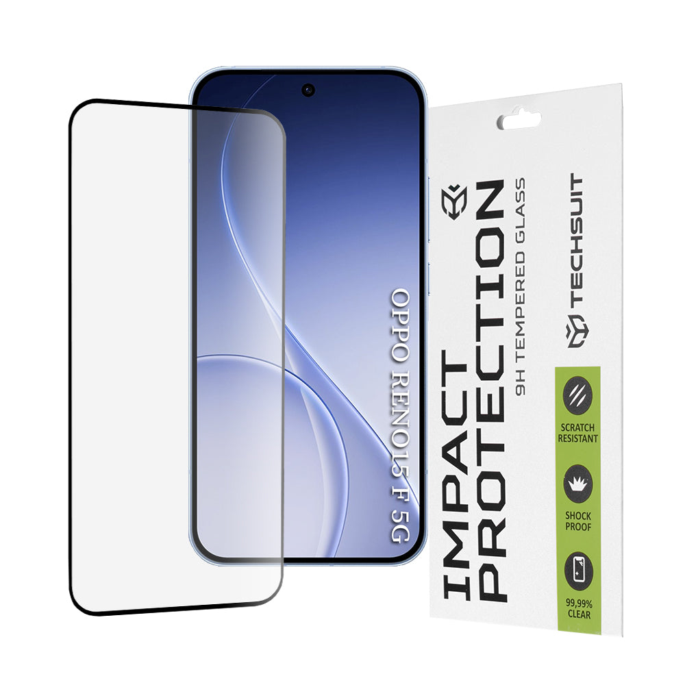 111D Full Cover / Full Glue Glass - Oppo Reno15 F / Reno15 FS 5G - Black