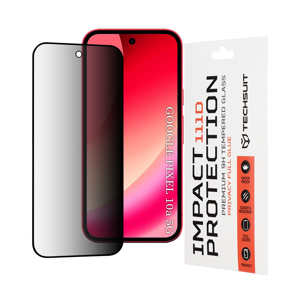 111D Privacy Full Glue - Google Pixel 10a - Black