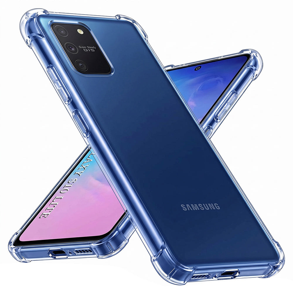 Shockproof Clear Silicone - Samsung Galaxy S10 Lite - Clear