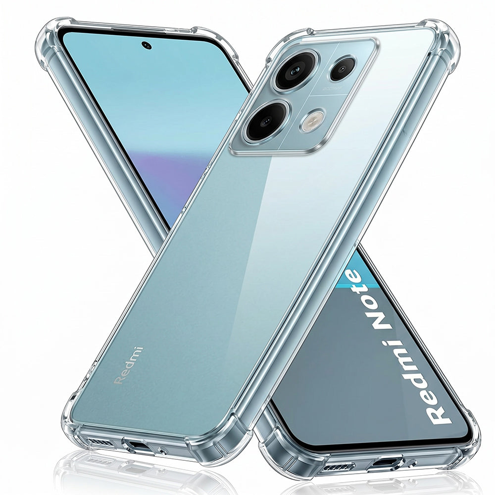 Shockproof Clear Silicone - Xiaomi Redmi Note 13 Pro 5G / Poco X6 - Clear