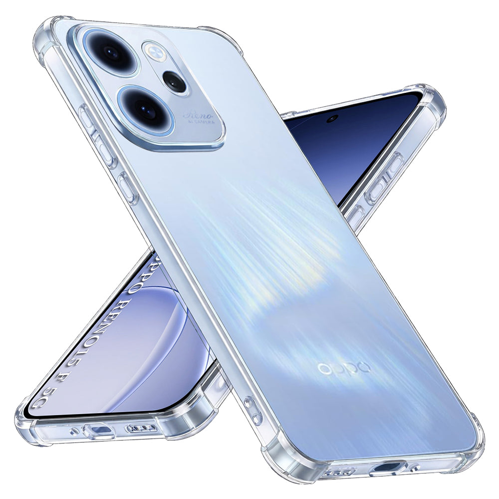 Shockproof Clear Silicone - Oppo Reno15 F / Reno15 FS 5G - Clear