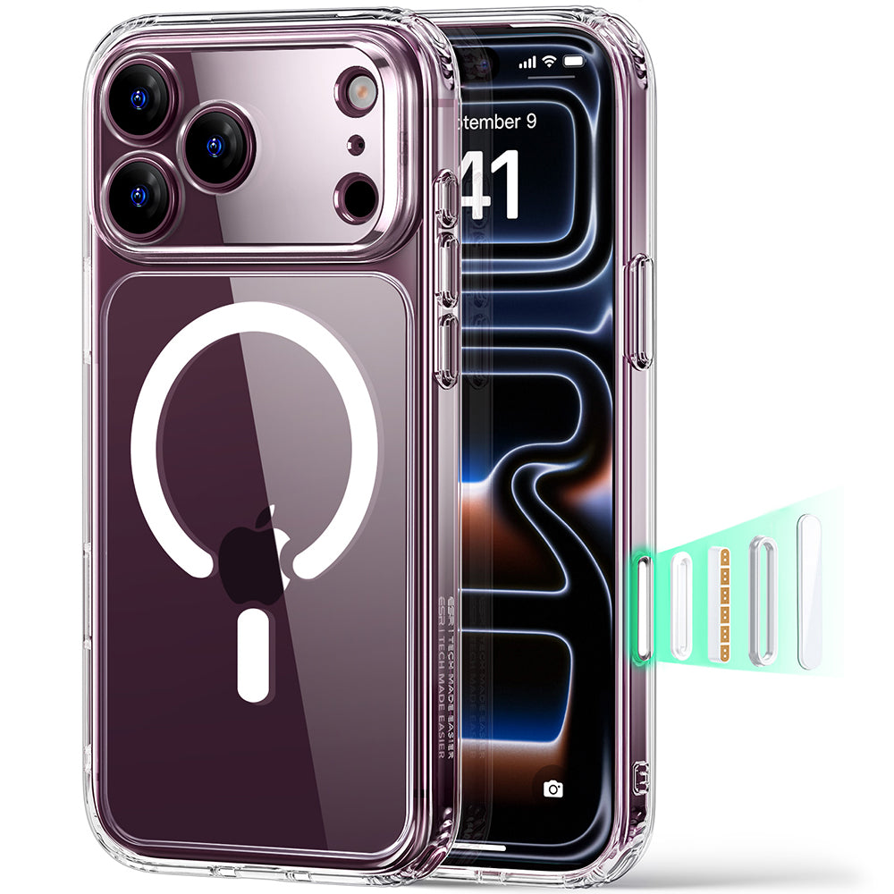 ESR - Classic Hybrid HaloLock - iPhone 18 Pro Max / iPhone 17 Pro Max - Clear