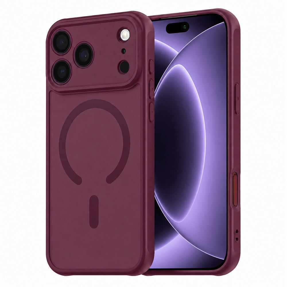 HaloFrost II MagSafe - iPhone 18 Pro / iPhone 17 Pro - Dark Cherry