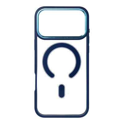 COLOR EDGE MAG COVER case with MagSafe for IPHONE 17 Pro Max navy blue