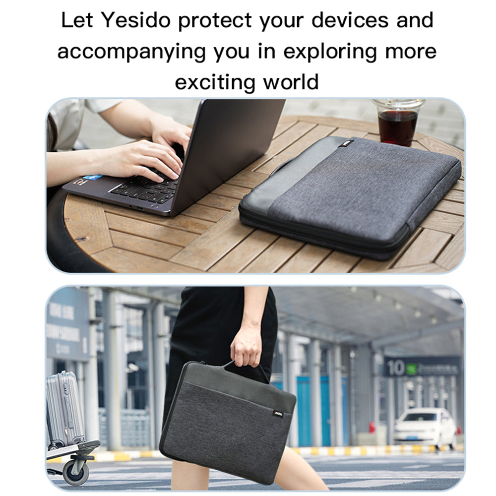 Laptop Handbag (WB29) - Waterproof Oxford, for Tablets max. 14" - Grey