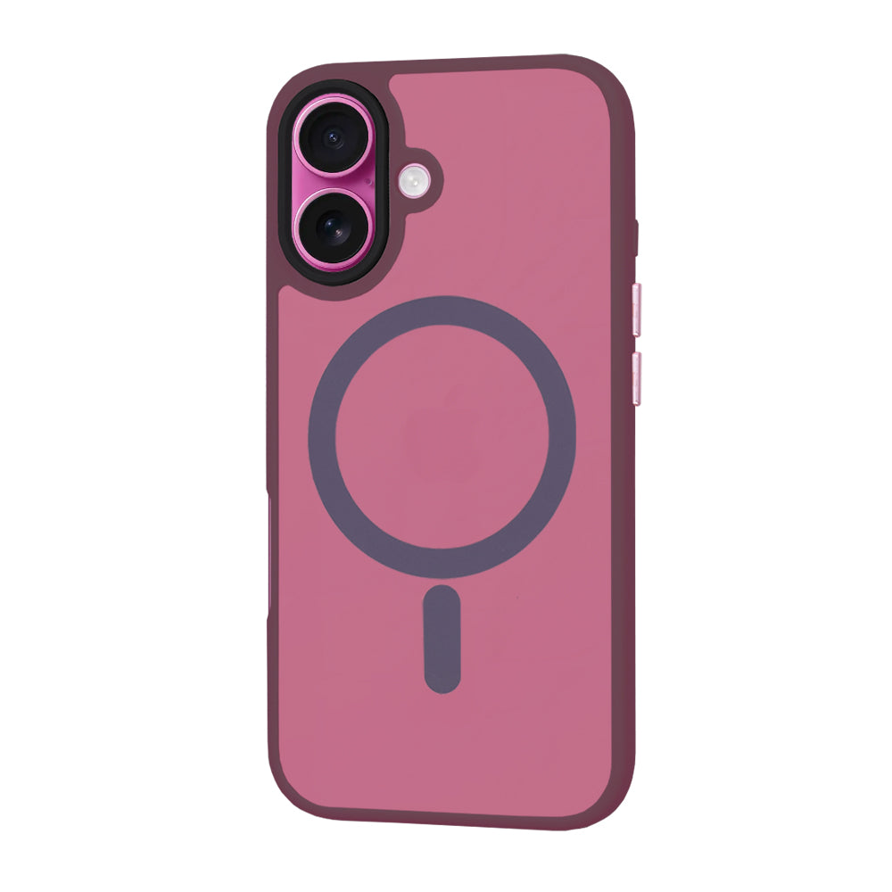 HaloFrost MagSafe Series - iPhone 16 Plus - Bordeaux