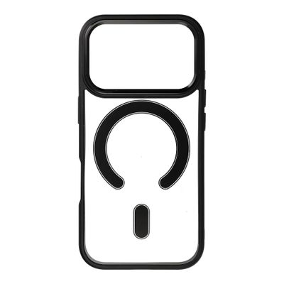 COLOR EDGE MAG COVER
case compatible with MagSafe for IPHONE 17 Pro black