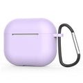 Silicone Case - for AirPods 4, Smooth Ultrathin Material - Purple