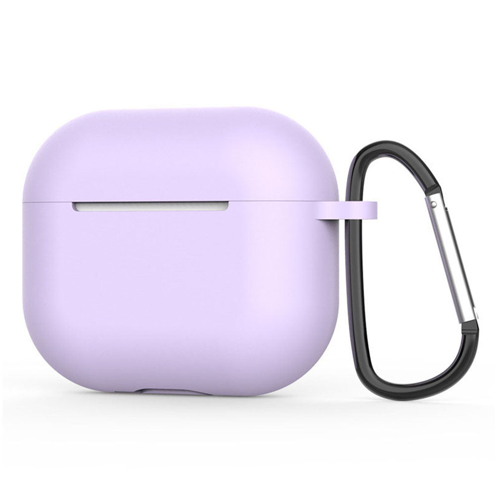 Silicone Case - for AirPods 4, Smooth Ultrathin Material - Purple