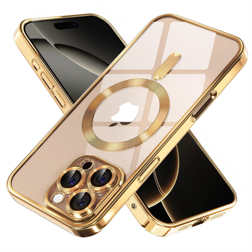 Luxury Crystal MagSafe - iPhone 16 Pro Max - Gold
