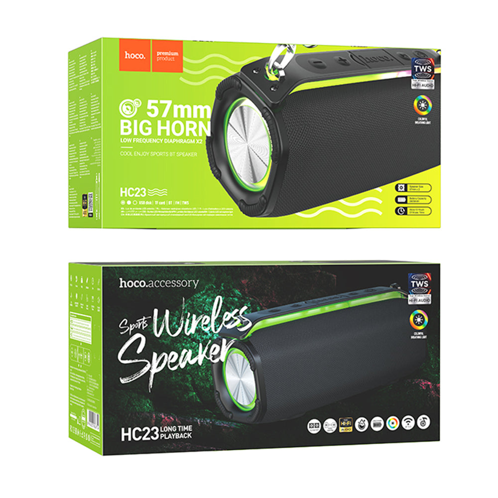 Hoco - Wireless Speaker Rick Sports - Bluetooth, 10W - Black