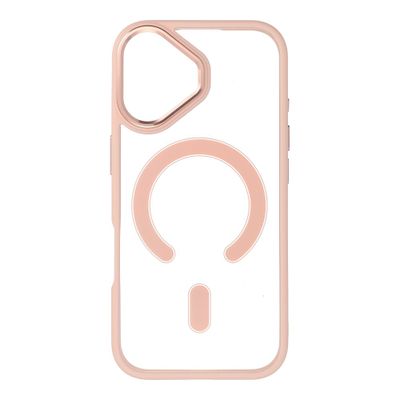 COLOR EDGE MAG COVER
case compatible with MagSafe for IPHONE 17 pink