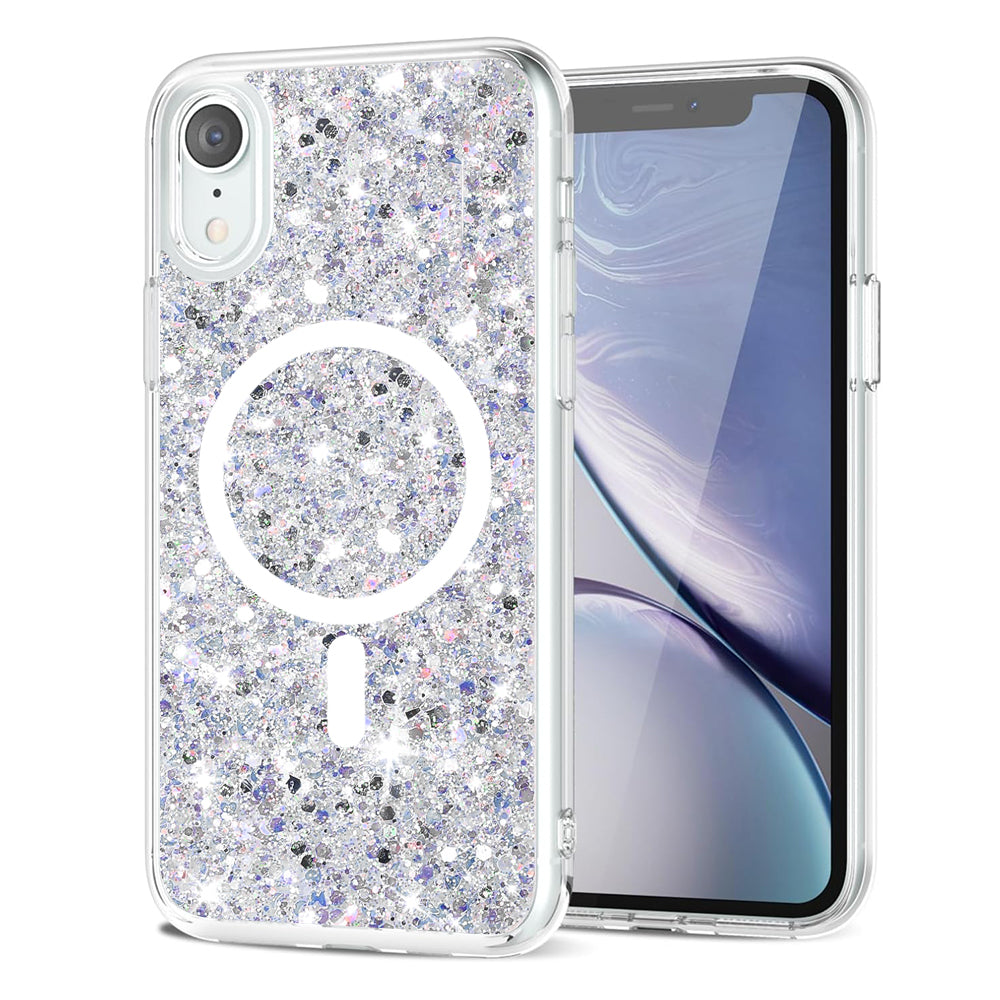 Sparkly Glitter MagSafe - iPhone XR - White