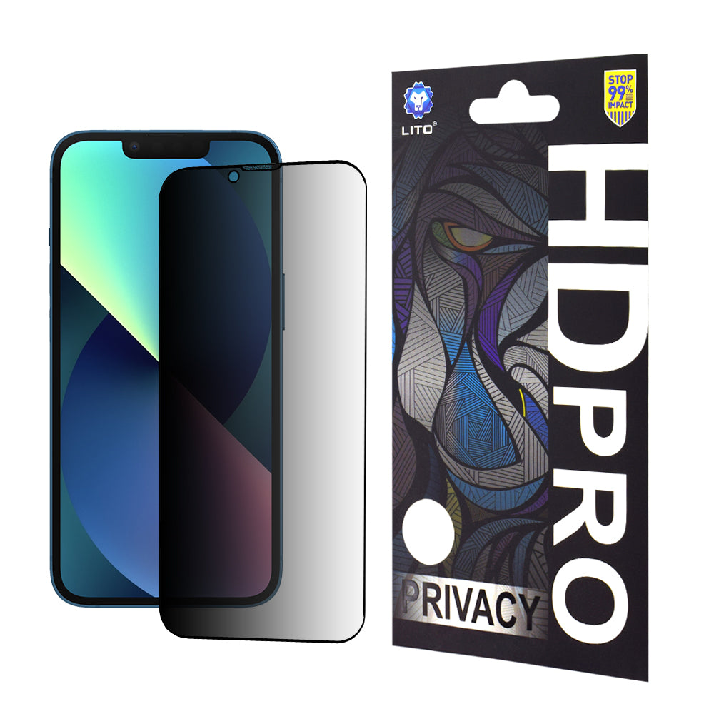 Lito - HD Pro Privacy - iPhone 13 / iPhone 13 Pro / iPhone 14 - Black