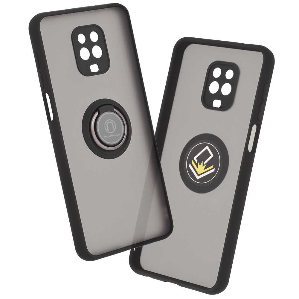 Glinth - Xiaomi Redmi Note 9S / Note 9 Pro / Note 9 Pro Max - Black