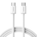 Baseus - Data Cable - Type-C, 100W, 480Mbps, Smart Chip, 1m - White