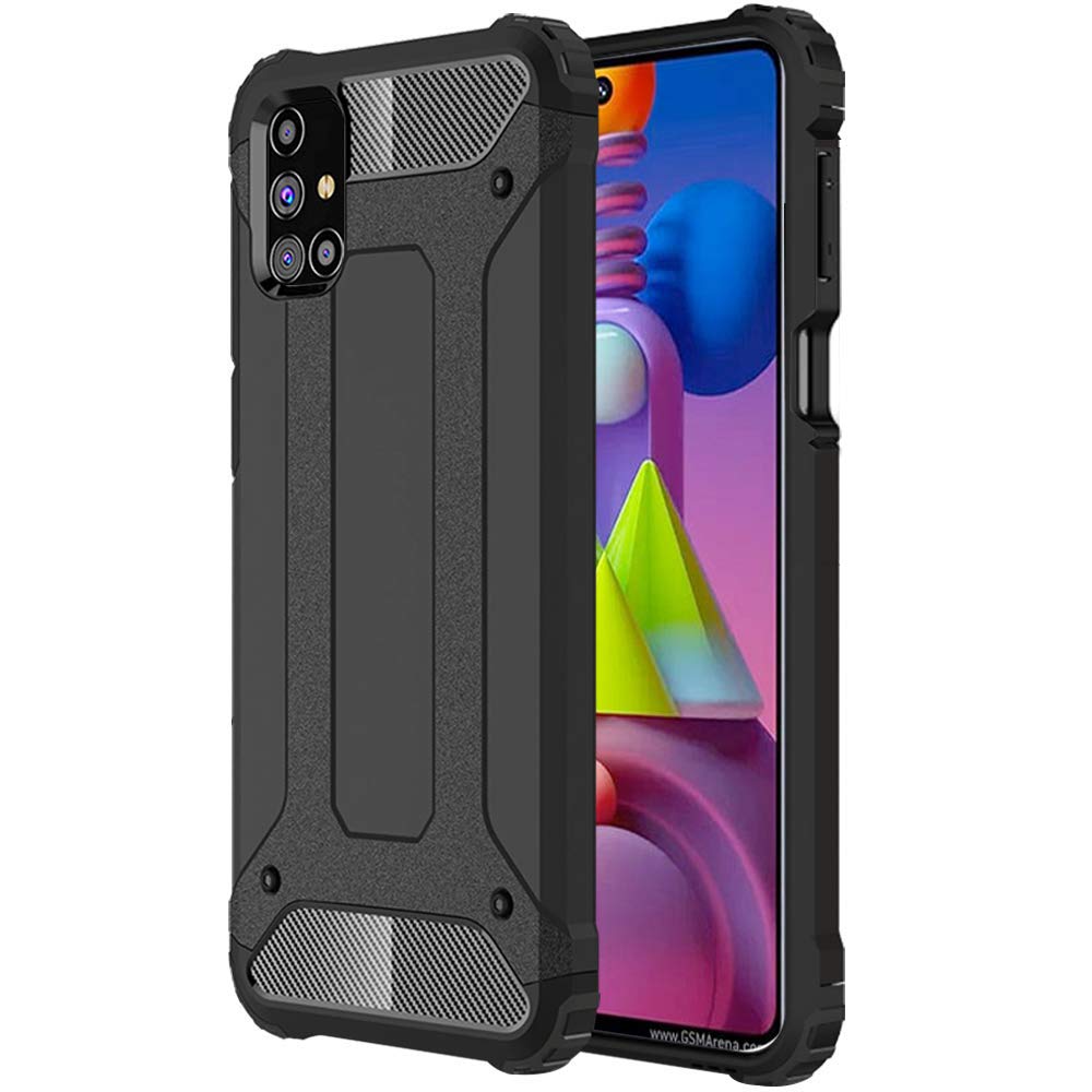 Hybrid Armor - Samsung Galaxy M51 - Black