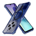 Shockproof Clear Silicone MagSafe - Xiaomi Redmi 14C / Poco C75 - Smoke Black