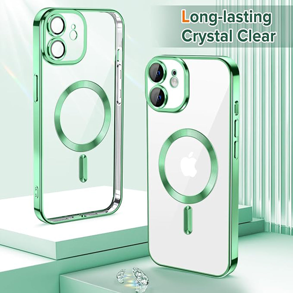 Luxury Crystal MagSafe - iPhone 12 - Light Green