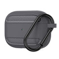 Carbon Silicone - for AirPods Pro 1 / AirPods Pro 2 - Gray