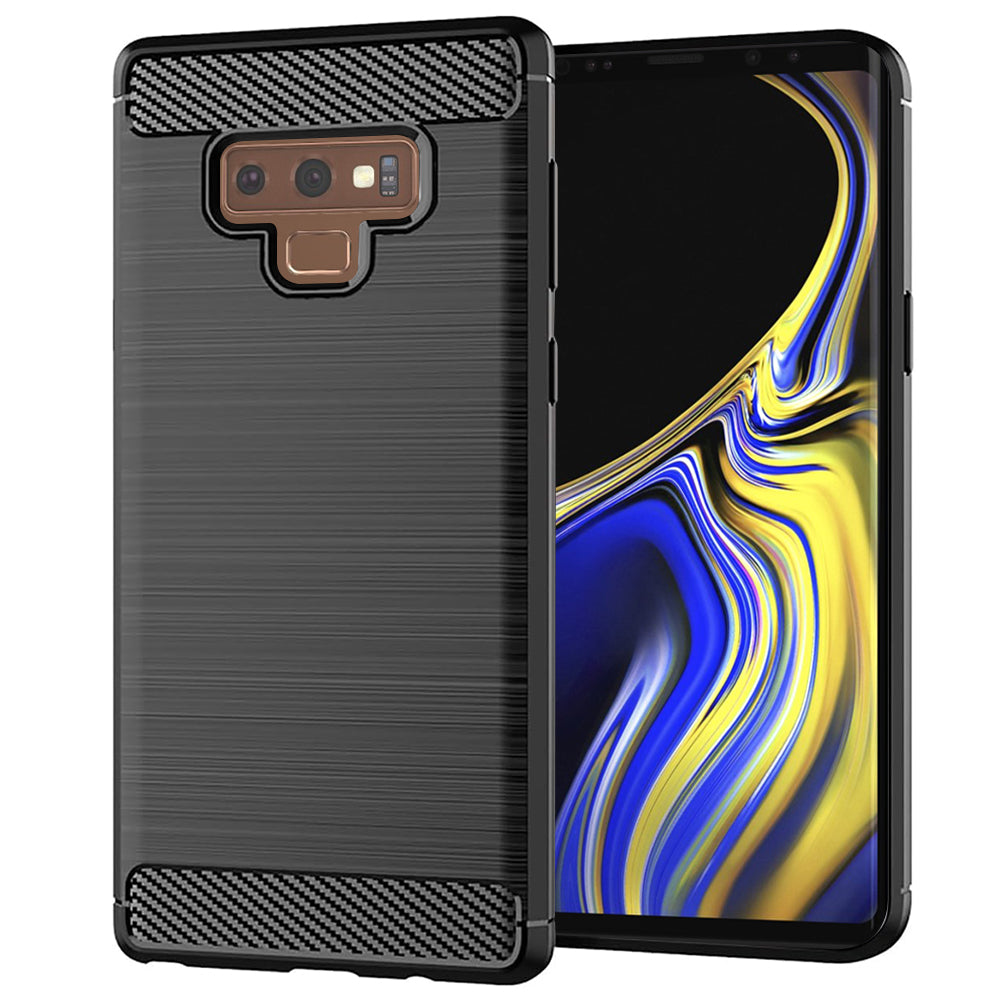 Carbon Silicone - Samsung Galaxy Note 9 - Black