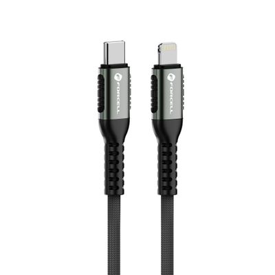 FORCELL F-ENERGY C259
cable Type C to Lightning PD 3A 27W Cafule 2 m black