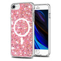 Sparkly Glitter MagSafe Case - iPhone 7/8/SE 2/SE 3 - Pink