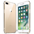 Shockproof Clear Silicone - iPhone 7 Plus/8 Plus - Clear