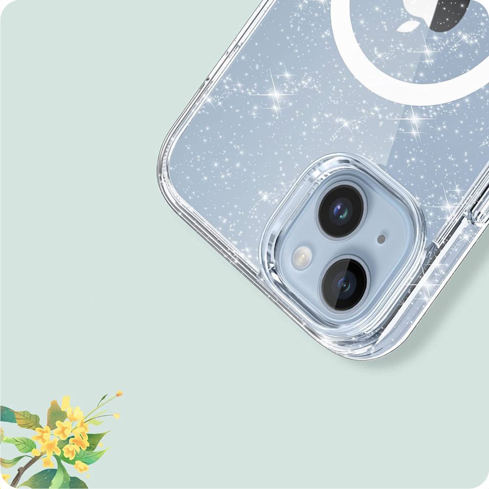 SparkleSkin MagSafe Series - iPhone 15 - Clear