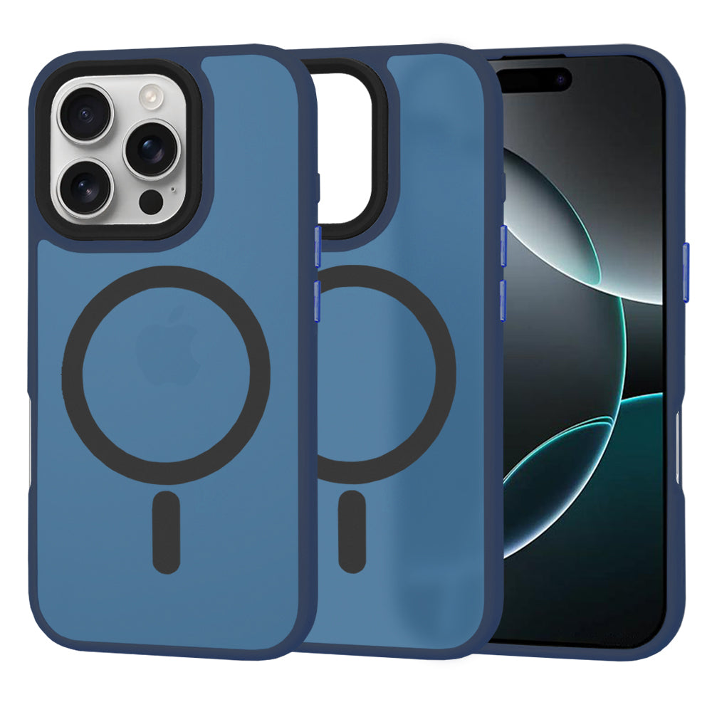 HaloFrost MagSafe Series - iPhone 16 Pro - Deep Blue