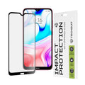 111D Full Cover / Full Glue Glass - Xiaomi Redmi 8 / Redmi 8A - Black