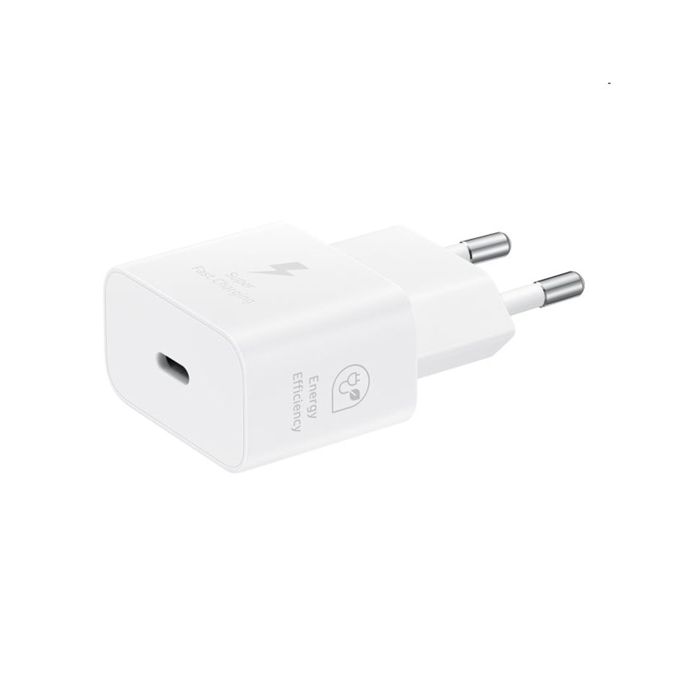 Samsung - Original Wall Charger - Type-C Super Fast Charging 25W - White