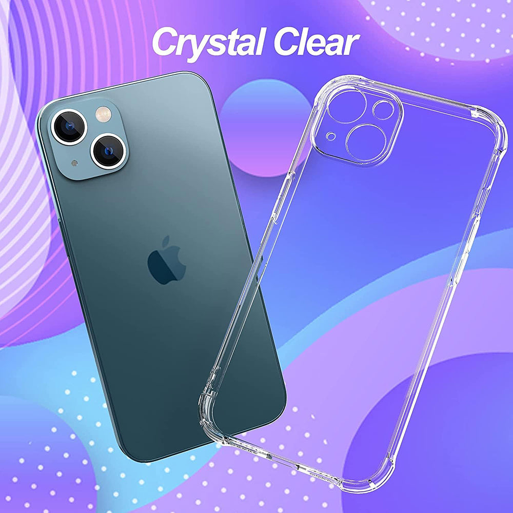 Shockproof Clear Silicone - iPhone 14 - Clear