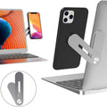 Desk Holder - Laptop / Monitor Catchment, Foldable - Silver