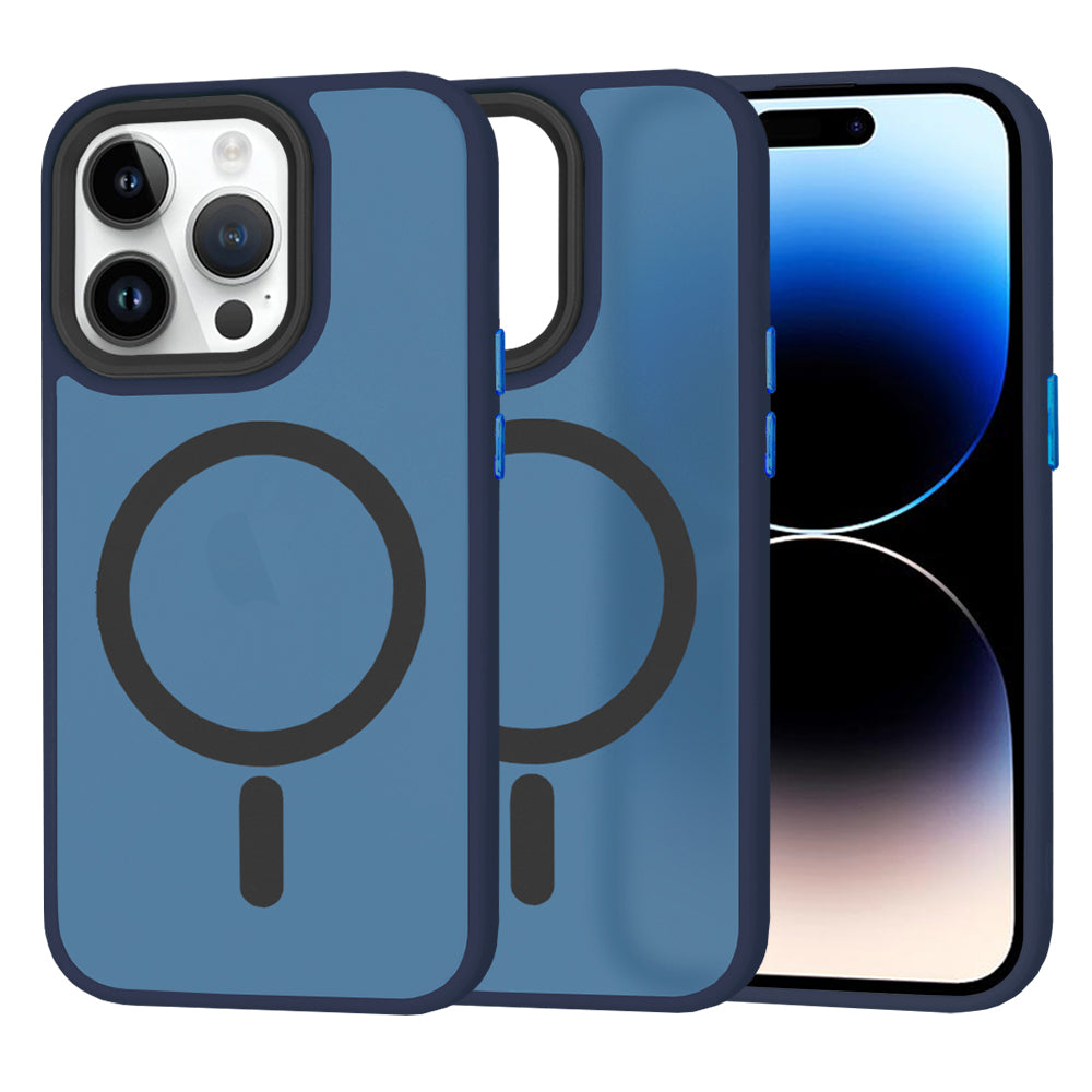 HaloFrost MagSafe Series - iPhone 14 Pro - Deep Blue