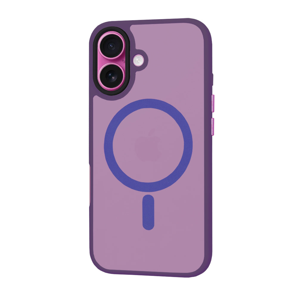 HaloFrost MagSafe Series - iPhone 16 Plus - Deep Purple