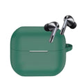 Silicone Case - for AirPods 4, Smooth Ultrathin Material - Green