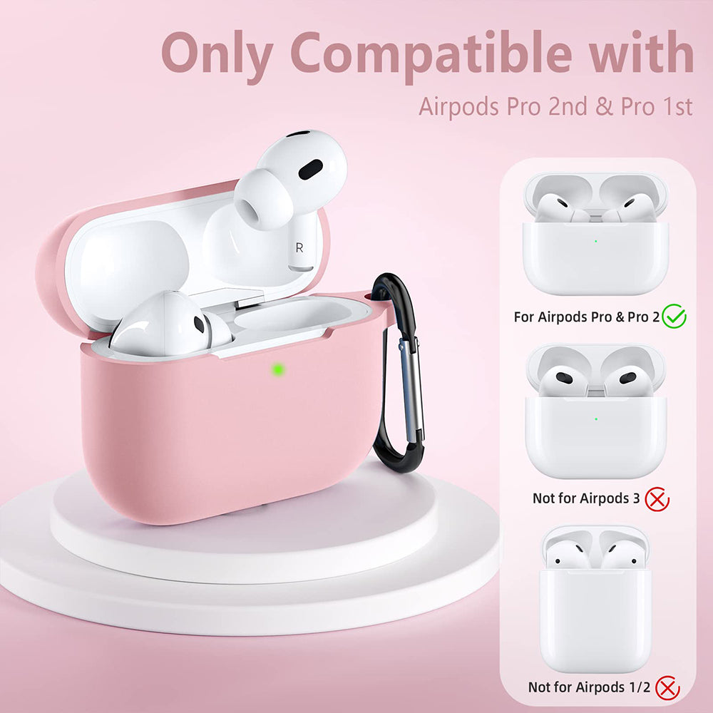 Silicone Case - for Apple AirPods Pro 1 / 2 - Pink