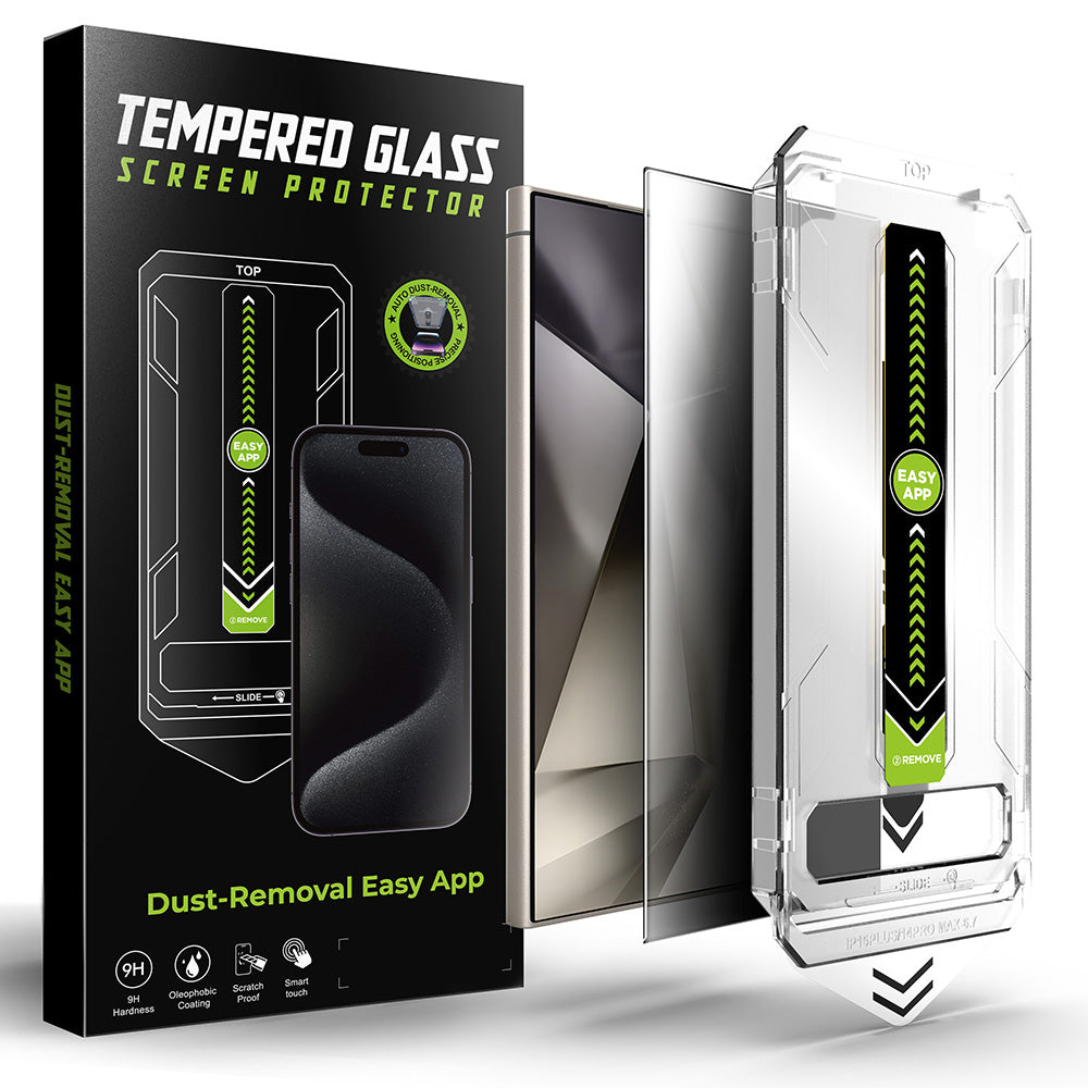 TitanGlass CrystalHD - Samsung Galaxy S24 Ultra - Privacy