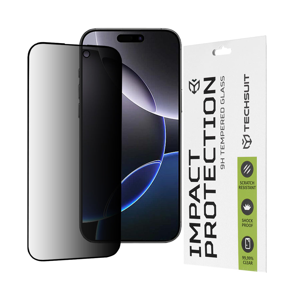 111D Privacy Full Glue - iPhone 16 Pro Max - Black