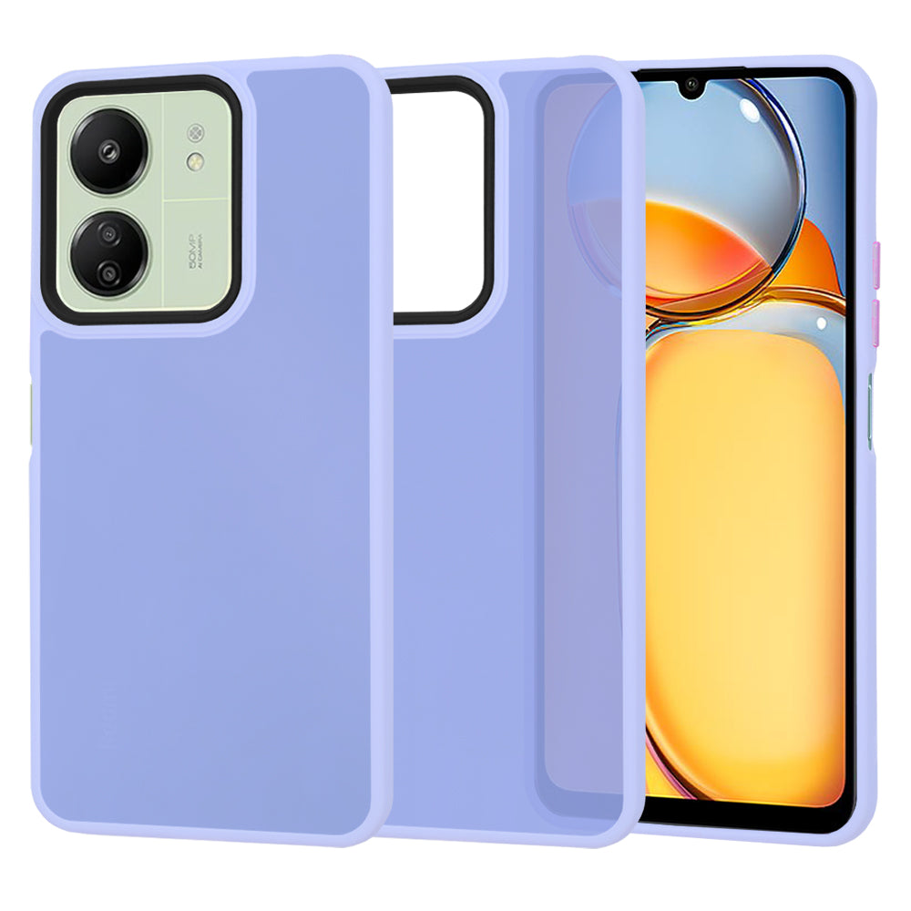 HaloFrost Series - Xiaomi Redmi 13C 4G / 13C 5G / Poco M6 / C65 - Light Purple